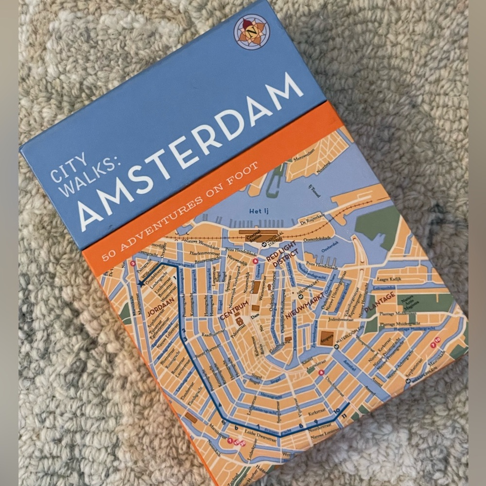 City Walks: AMSTERDAM ~ 50 Adventures on Foot ~ Custom Deck - Picture 16 of 16